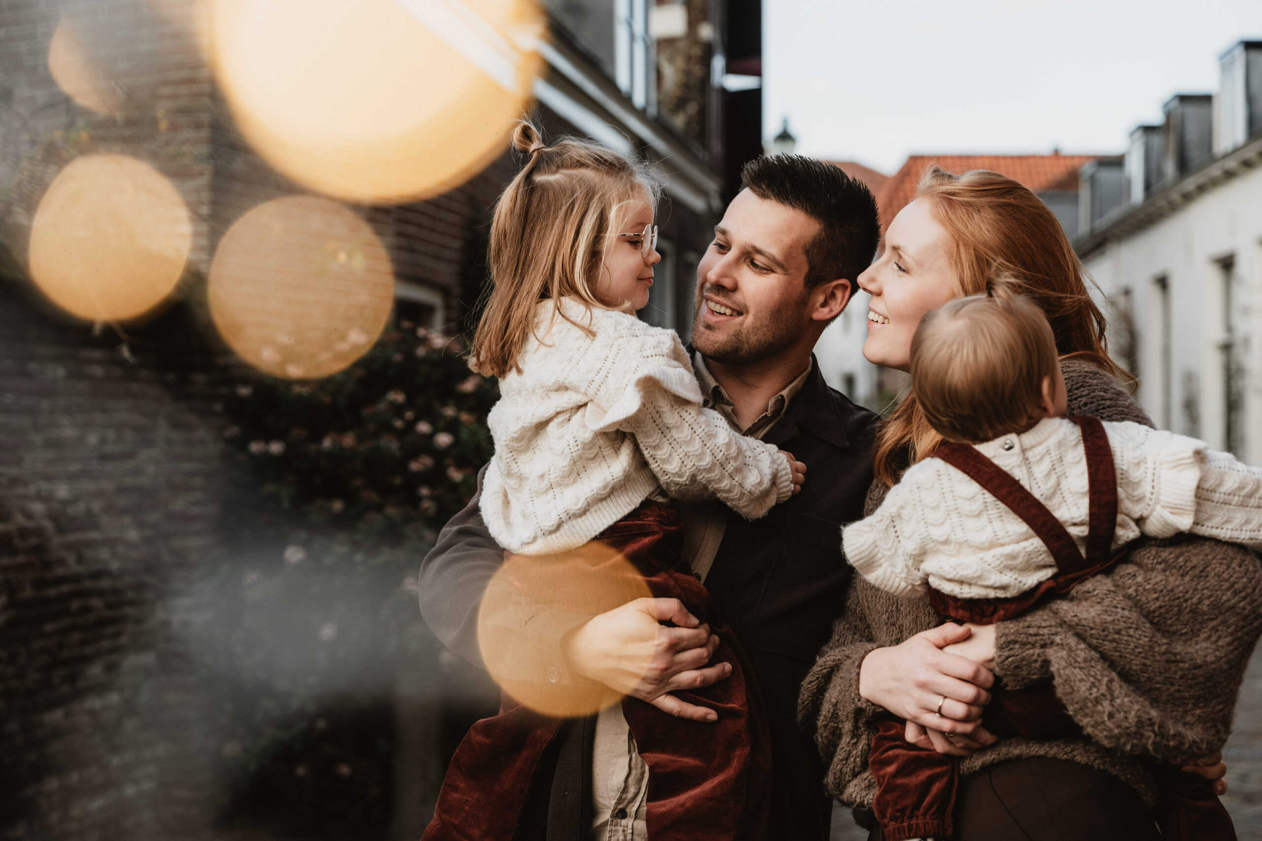 Gezinsfoto's in het centrum van Amersfoort
