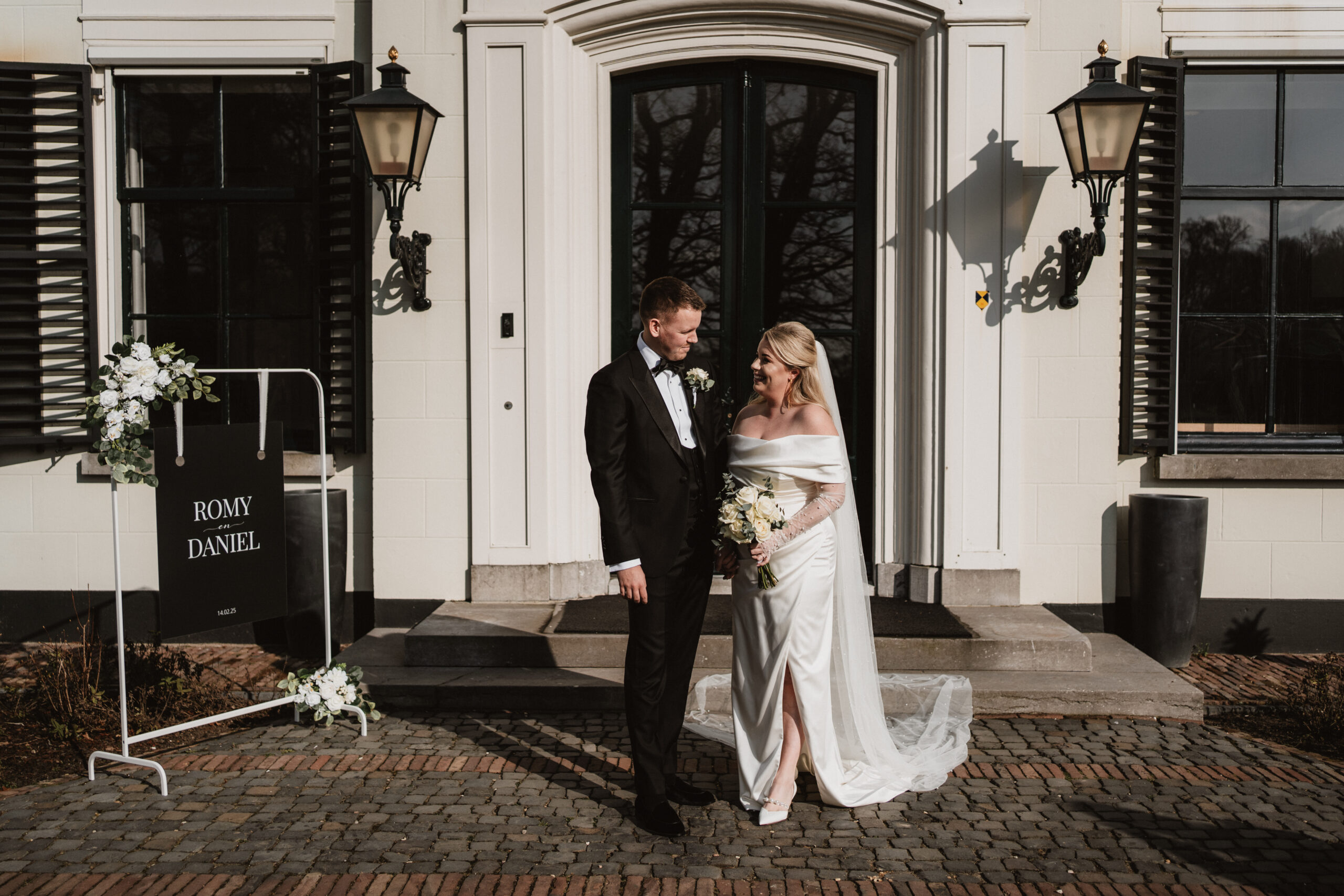 Black-tie bruiloft Landgoed de Salentein